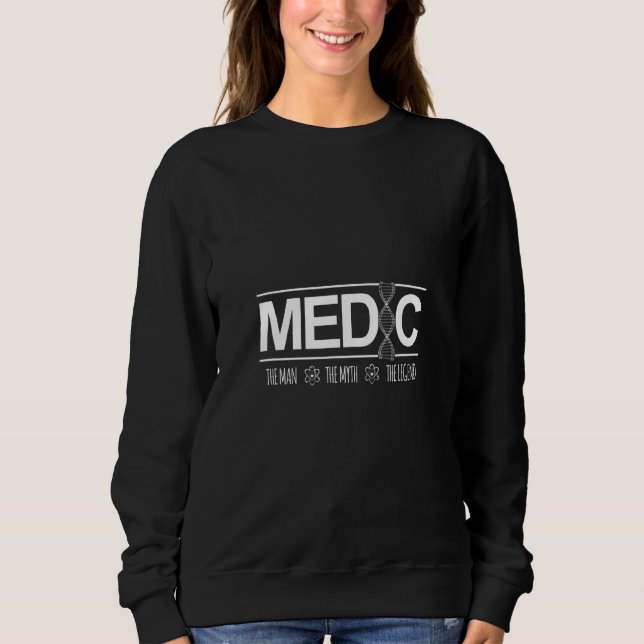 Myth Legend DNA Medicine Hospital Doctor Sweatshirt (Vorderseite)