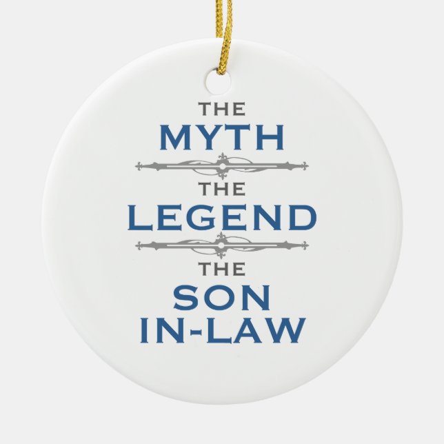 Myth Legend Son-in-Law Keramikornament (Vorne)