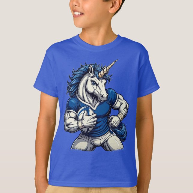 Myth of the Match Scottish Rugby Unicorn T-Shirt (Vorderseite)