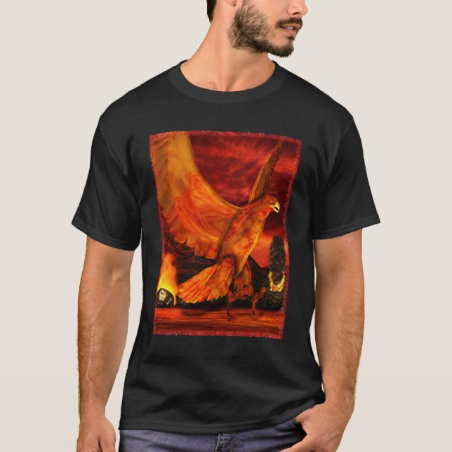 Myth Series 3 Phoenix Fire T-Shirt (Vorderseite)