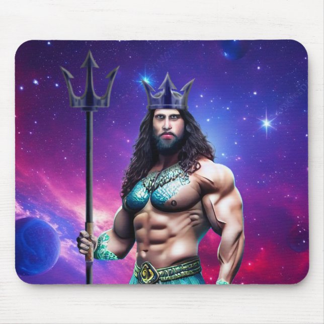 Mythen und Legenden: Poseidon Mousepad (Vorne)