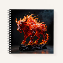 Mythic Fire Bull Notizbuch