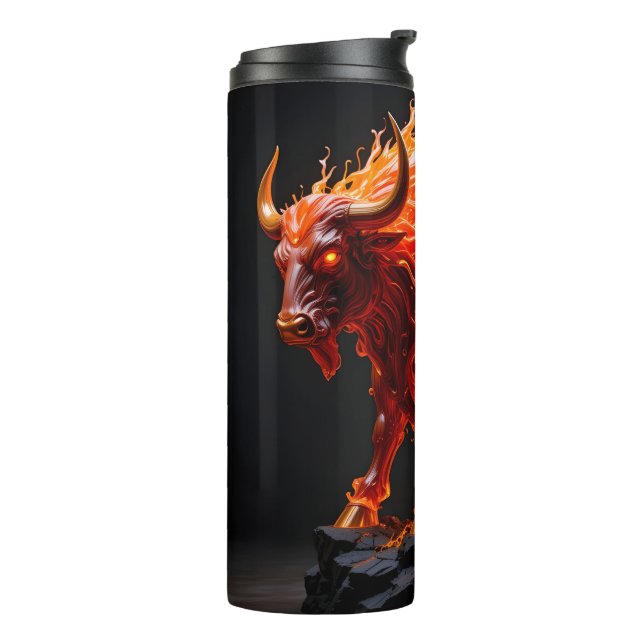Mythic Fire Bull Thermosbecher (Nach links gedreht)