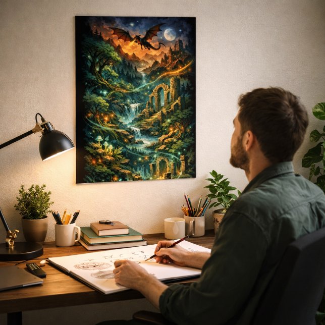 Mythic Realms Fragmented Legends Poster (Von Creator hochgeladen)