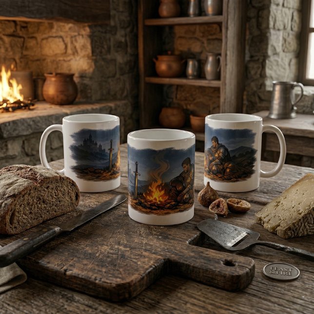Mythic Realms Knight’s Vigil Kaffeetasse (Von Creator hochgeladen)