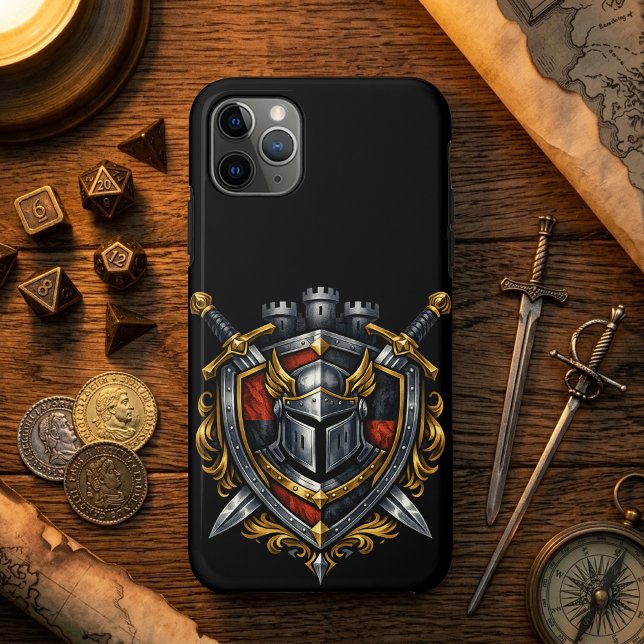 Mythic Realms Knightly Crest Case-Mate iPhone Hülle (Von Creator hochgeladen)