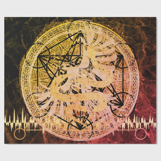 Mythica Geschenkpapier (Flach)