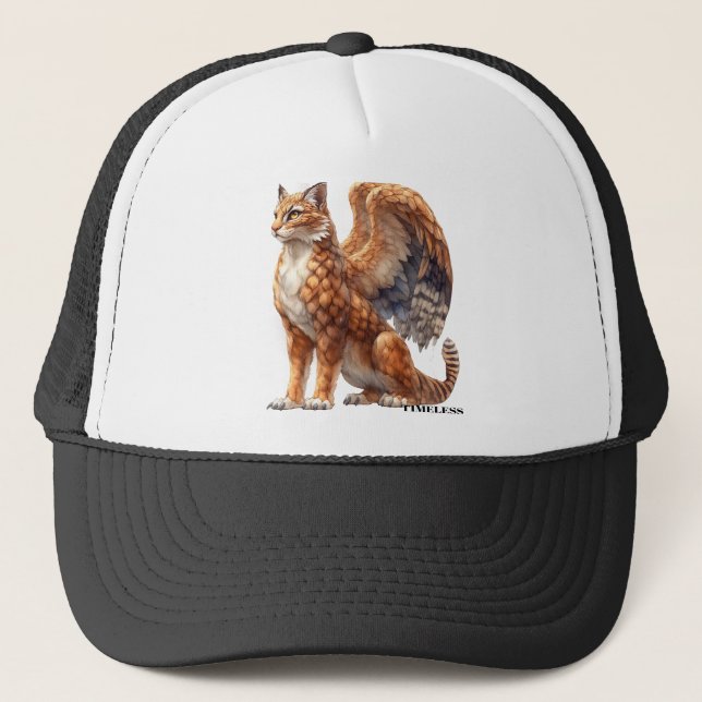 Mythical creature Griffin T1MELESS Truckerkappe (Vorderseite)