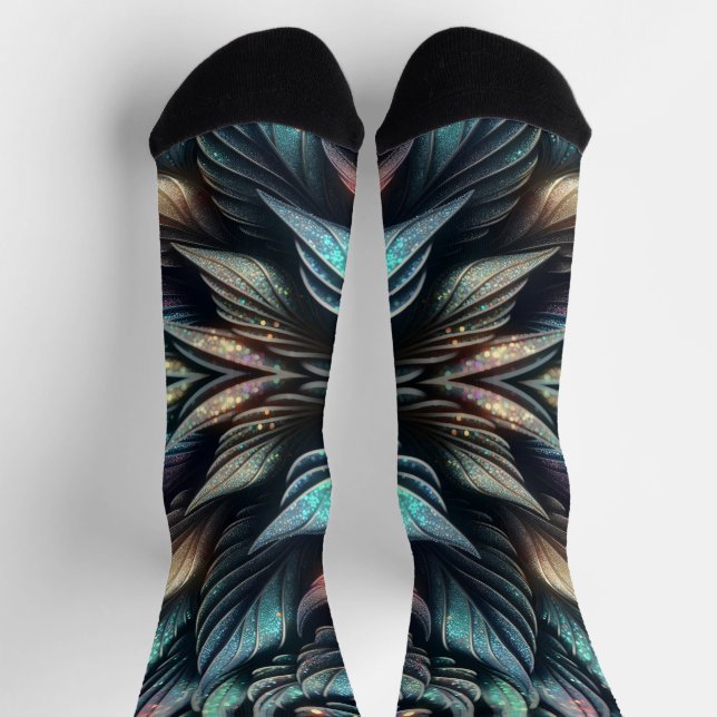 Mythical Feathers Socken (Oben)