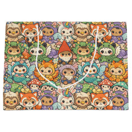Mythical Friends Parade | Cute Pastel Magic Große Geschenktüte