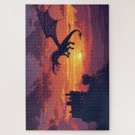 Mythical Welsh Dragon Jigsaw Puzzle