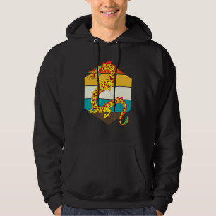 Mythische asiatische Tierfantasy-Kreatur Retro Chi Hoodie