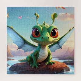 *~* Mythische Fantasie AP48 Kids Dragonfly Cartoon Puzzle