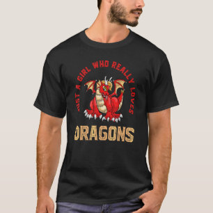 Mythische Fantasy Animal Girls Niedliche Feuerwehr T-Shirt