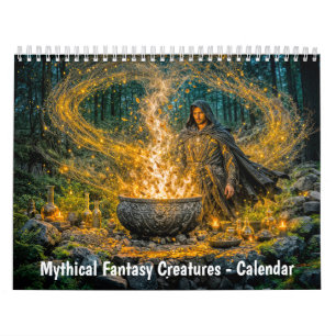 Mythische Fantasy-Kreaturen Kalender