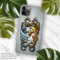 Mythische keltische Drachen Fantasie Tattoo Art