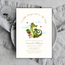 Mythische kleine Dargon-Wolkenstern-Baby-Party