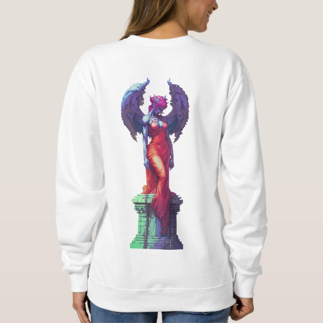 Mythische Kreatur Sweatshirt (Rückseite)