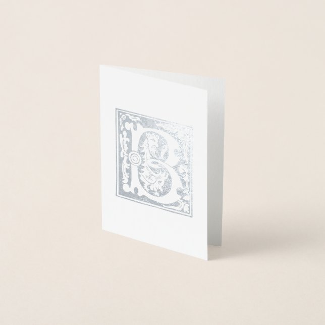 Mythische Kreaturen des 16. Jahrhunderts Dekorativ Folienkarte (Vorderseite)