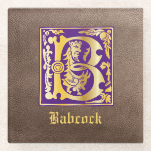 Mythische Kreaturen des 16. Jahrhunderts Dekorativ Glasuntersetzer