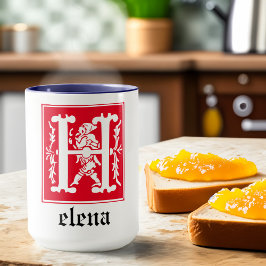 Mythische Kreaturen des 16. Jahrhunderts Dekorativ Tasse