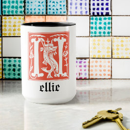 Mythische Kreaturen des 16. Jahrhunderts Dekorativ Tasse