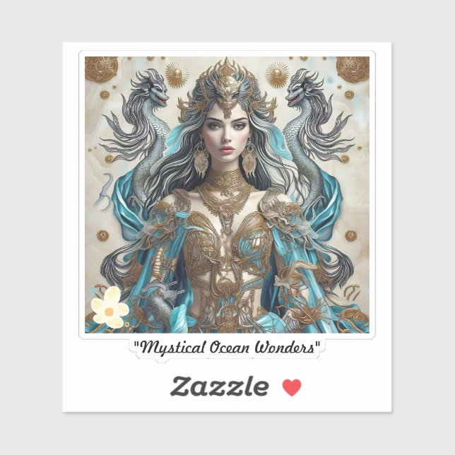 "Mythische Ocean Legends" Aufkleber (Blatt)