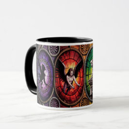 Mythische Wächter des Tores Tasse