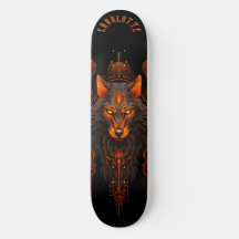 Mythische Werwolf-Stammesmuster Dark Fantasy