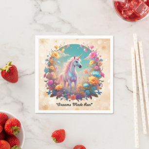 "Mythische Wiese Bliss" Serviette