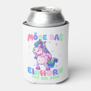 Mythische Witzbäume, Dinosaurier, Sonniges Einhorn Dosenkühler