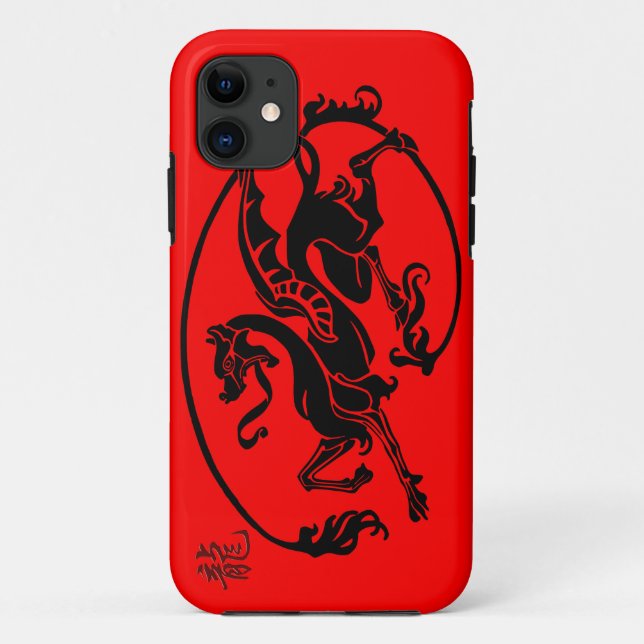 Mythischer Drache, Jahr des Drachendesigns Case-Mate iPhone Hülle (Rückseite)