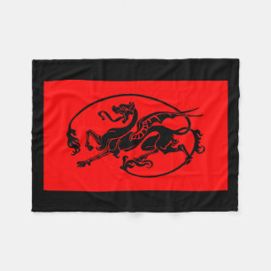 Mythischer Drache, Jahr des Drachendesigns Fleecedecke