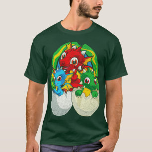 Mythischer Drache Lover Fantasiewesen Niedlicher D T-Shirt