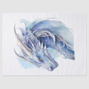 Mythischer Drache Seidenpapier