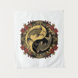 Mythischer kaiserlicher chinesischer Drachenrelief Wandteppich