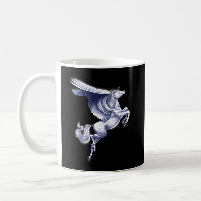Mythischer Pegasus Kaffeetasse (Links)