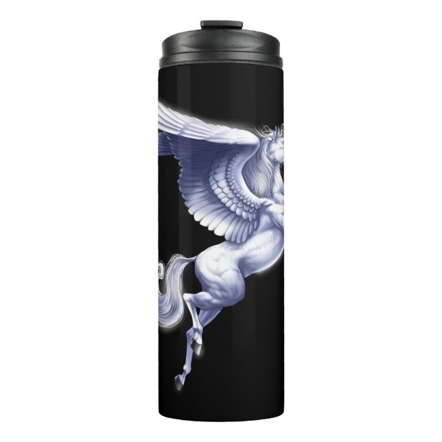 Mythischer Pegasus Thermosbecher (Vorderseite)