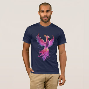 Mythischer Phönix Wiedergeburt Ewige Flamme Vintag T-Shirt