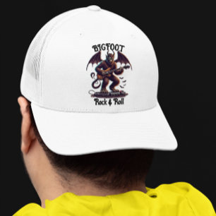 Mythischer Rockstar: Bigfoots Guitar Solo Truckerkappe