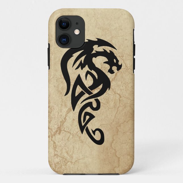 Mythischer Stammesdrache, Jahr des Drachendesigns Case-Mate iPhone Hülle (Rückseite)