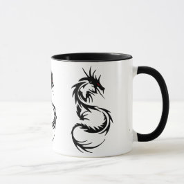 Mythischer Stammesdrache, Jahr des Drachendesigns Tasse