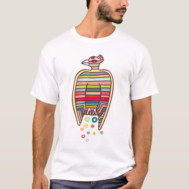 Mythischer Vogel-T - Shirt (Vorderseite)