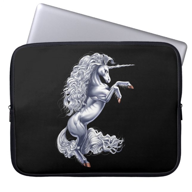 Mythisches Einhorn Laptopschutzhülle (Vorderseite)