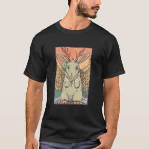 Mythisches Kaninchen Wolpertinger Deutsche Mytholo T-Shirt