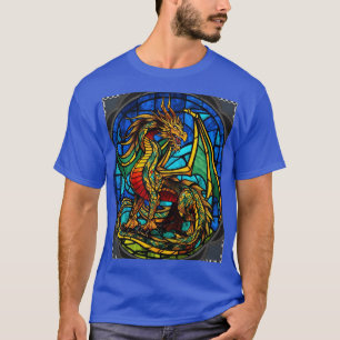 Mythisches Meisterwerk des gefestigten Glasdrachen T-Shirt