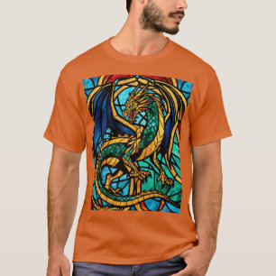 Mythisches Meisterwerk des gefestigten Glasdrachen T-Shirt