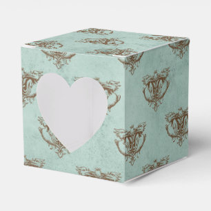 Mythisches Vintage-Drachenmuster Geschenkschachtel