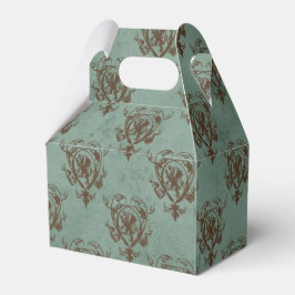 Mythisches Vintages Drachenmuster Geschenkschachtel