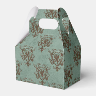 Mythisches Vintages Drachenmuster Geschenkschachtel